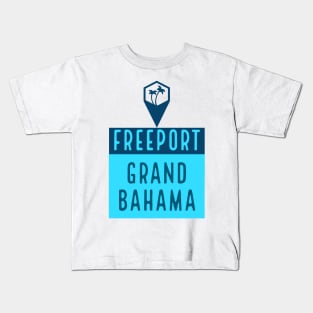 Freeport Grand Bahama Island, Bahamas Kids T-Shirt